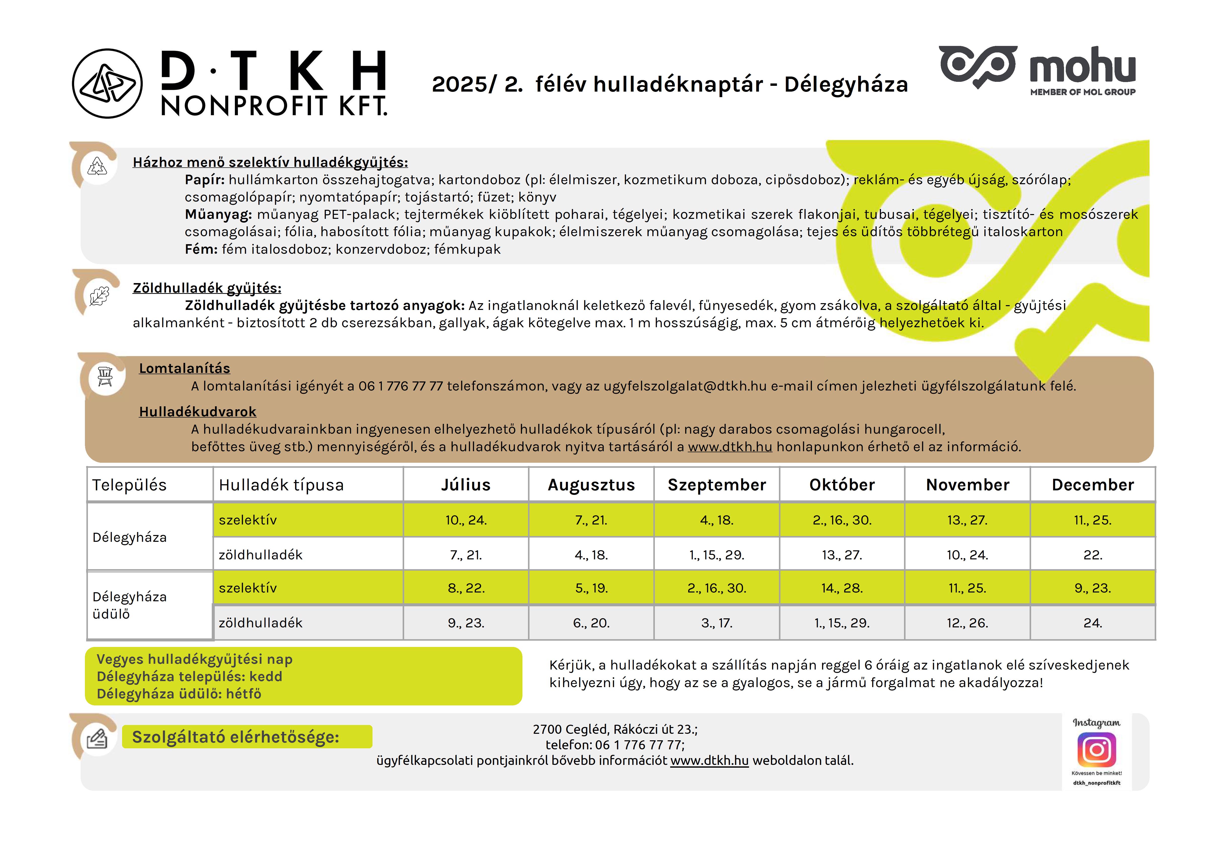 2337 Délegyháza Hulladéknaptár2025 2jpg