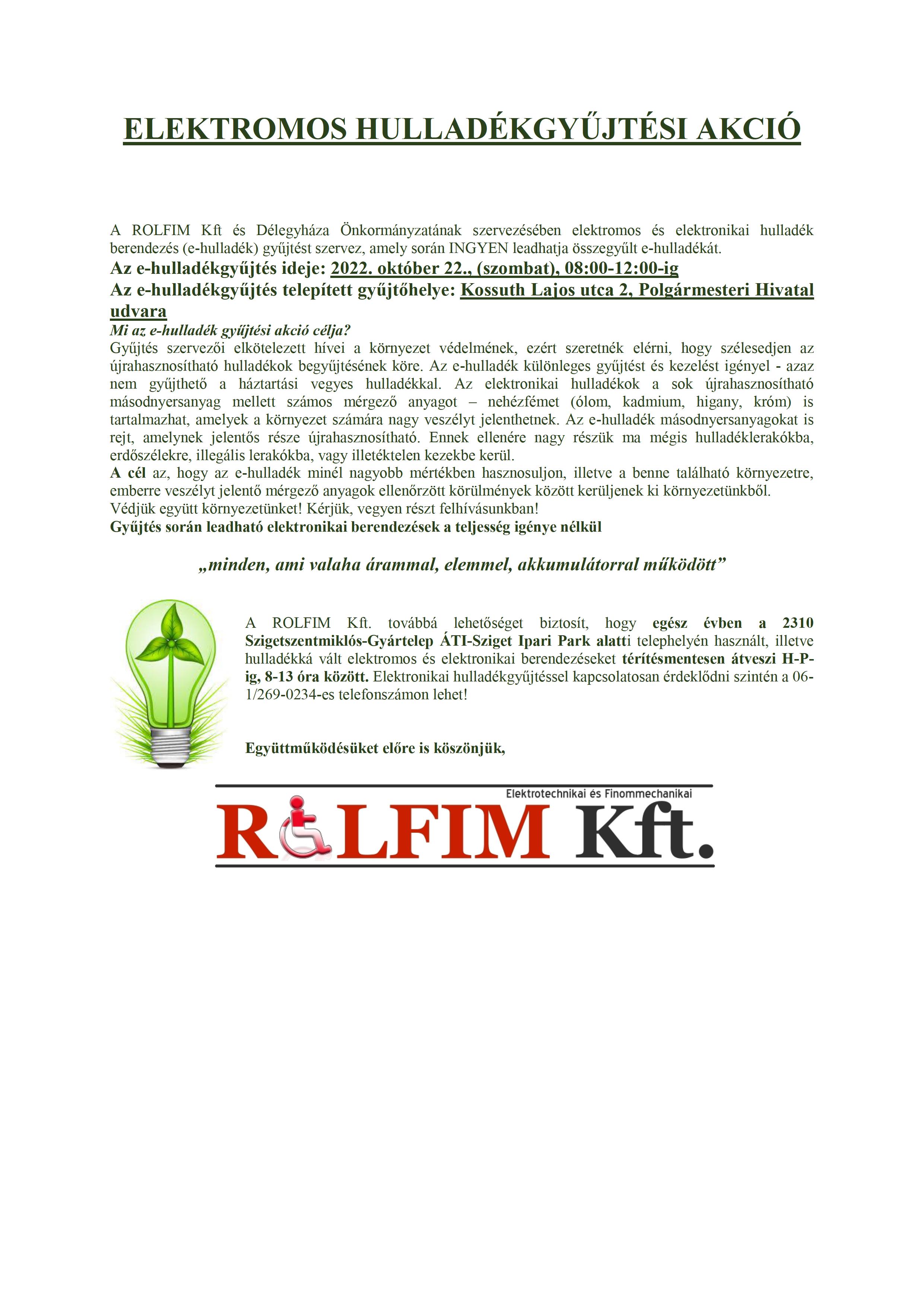 szórólap minta délegyháza október 2022